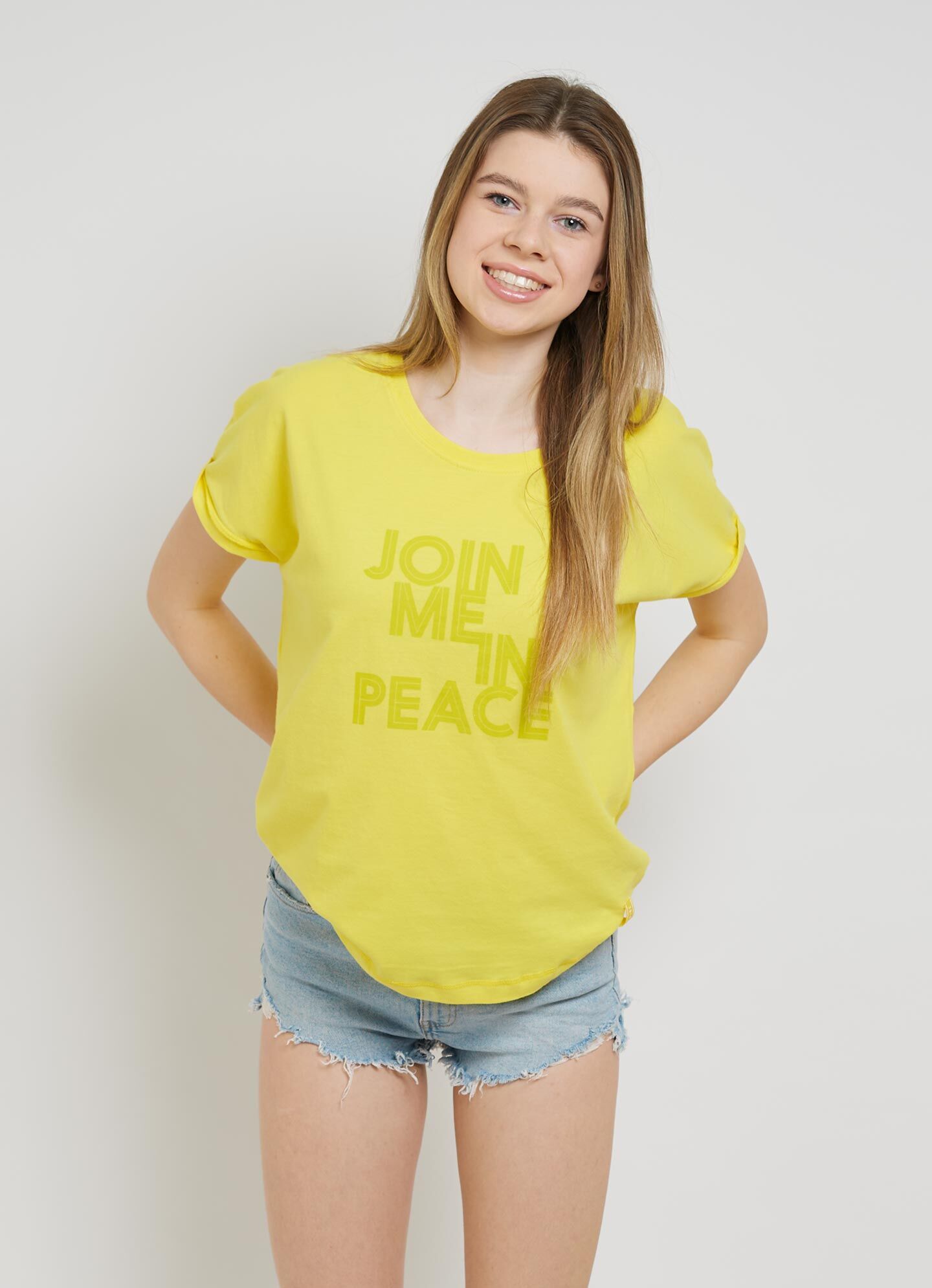 sparkles of light boxy t shirt 115 1 yellow bust 00354 w